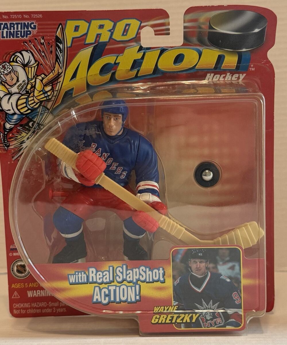 WAYNE GRETZKY Pro Action Hockey NHL (NEW) 1998 Starting Lineup NOS NIP